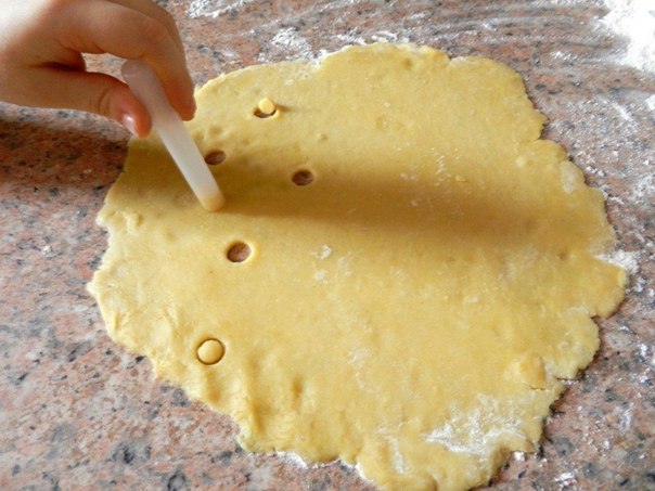 Ароматное сырное печенье