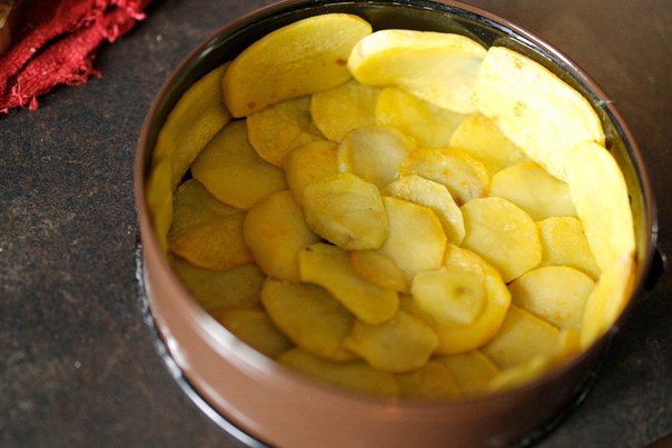 Сырный пирог с картофельной корочкой